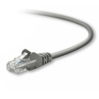 CABLE DE RED CAT 5E UTP SNAGLESS PATCH, RJ45 M/M, 0.91M (3 FT) GRIS