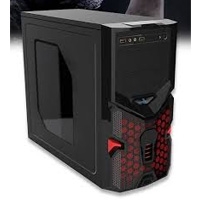 GABINETE GAMING CG-6F27 MALLA MICRO ATX SIN FUENTE