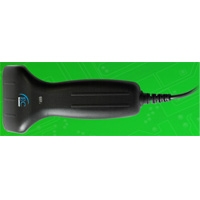 LECTOR CCD DE CODIGO DE BARRA EC LINE ERGONOMICO NEGRO, USB