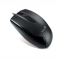 MOUSE OPTICO ALAMBRICO GENIUS DX100 USB NEGRO