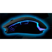 MOUSE EAGLE WARRIOR OPTICO ALAMBRICO G13 USB NEGRO 2800 DPI AJUSTABLES/PC/GAMER