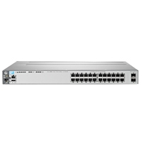 SWITCH HP ARUBA 24 PUERTOS GIGABIT 3800-24G-2SFP+ RACK ADMINISTRABLE QOS CAPA 3