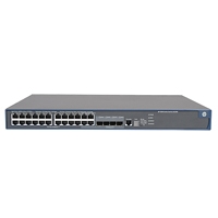 SWITCH HP 24 PUERTOS GIGABIT 5500-24G SI POE+ (370W) C/2 SLOTS ,RACK,ADMINISTRABLE,QOS,LIFETIME