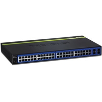 SWITCH TRENDENT TEG-448WS 48 PUERTOS GIGABIT/4 RANURAS SFP