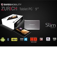 TABLET ZUR907 SLIM PANTALLA 9 MULTITOUCH 1024X600,CPU A31S 1.2 GHZ, MEMORIA 8GB, ANDROID 4.2