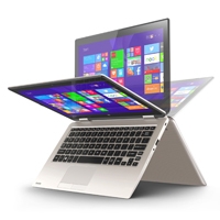 SATELLITE RADIUS PENTIUM N3540 2.16 GHZ/4GB/500GB/11.6 360 GRADOS TOUCH /NO DVD/BT/WIN 8.1 /PLATA