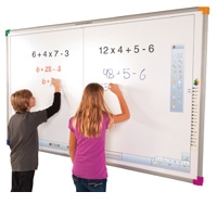 PIZARRON INTERACTIVO INTERWRITE / EINSTRUCTION DUALBOARD 1297 DE 97 PULG