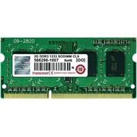 MEMORIA SODIMM DDR3 2 GB PC1333 MHZ CL9 TRANSCEND