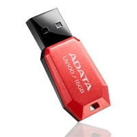 MEMORIA ADATA 8GB USB 2.0 UV100 ROJO