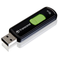 MEMORIA TRANSCEND 16GB USB 2.0 JETFLASH F500 NEGRO