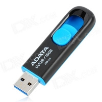 MEMORIA ADATA 16GB USB 3.0 UV128 RETRACTIL NEGRO-AZUL