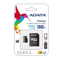 MEMORIA ADATA MICRO SDHC UHS-I 32GB CLASE 10 C/ADAPTADOR