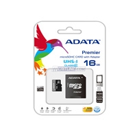 MEMORIA ADATA MICRO SDHC UHS-I 16GB CLASE 10 C/ADAPTADOR