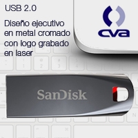 MEMORIA SANDISK 16GB USB 2.0 CRUZER FORCE Z71 CUERPO DE METAL