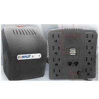 REGULADOR COMPLET R-PLUS INT/USB 1300VA/650W 8CONT.