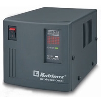 REGULADOR KOBLENZ 2500VA/ 2000 W 6 CONTACTOS. GAB.METALICO DESCONEXION AUT 7 A?OS DE GARANTIA POLIZA DE SEGURO INCLUIDA QUE RESPALDA HASTA 25000 DOLARES EN EQUIPO CONECTADO.