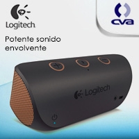 BOCINA LOGITECH X300 PORTATIL BLUETOOTH NEGRO CON BATERIA RECARGABLE