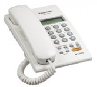 TELEFONO PANASONIC KX-T7705 ANALOGO CON IDENTIFICADOR DE LLAMADAS Y ALTAVOZ (BLANCO)