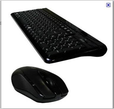 TECLADO Y MOUSE INALAMBRICO MA-C133+G5 PIXXO