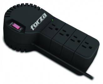 REGULADOR FORZA FVR-1001M, 1KVA, 4 CONTACTOS