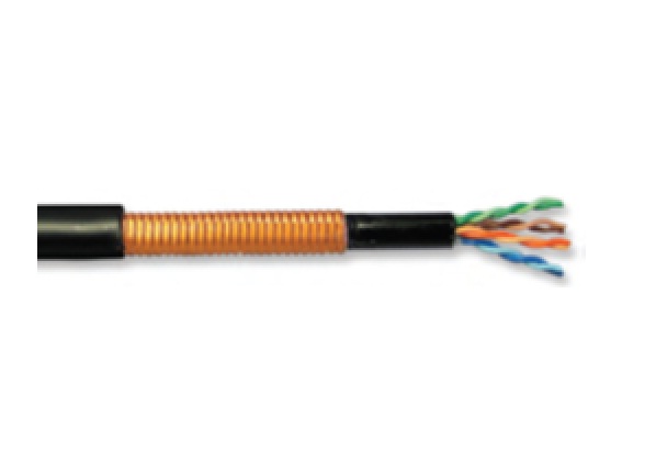 Cable FTP SUPERIOR ESSEX - 305 m, Macho/Macho, 1000 Mbit/s, Negro