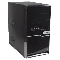 Gabinete Micro ATX / ATX. ACTECK. DREAMER. GAT2-008. . Fuente de 500 watts. Ancho: 180mm, Alto:350 mm, Largo: 355mm. Compatible con tarjeta: micro ATX. Bahías: 2 bahías externas externas 5,25 al frent