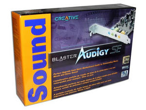 Tarjeta de Sonido Sound Blaster Audigy SE 7.1 (70SB057000001) PCI 24-bit/96kHz, 100dB relación señal / ruido, ADVANCED HD audio quality, 3D ADVANCED HD GAMES.