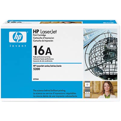 Cartucho tóner HP - 12000 páginas, Negro, Laser