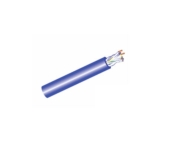 Cable UTP. CONDUMEX. CO-66445812. UltraCat 5e, 4 pares, 24 AWG (CM). BOBINA 305m. Aislamiento de polietileno. Cinta Poliéster que aísla a los pares de la cubierta. Cubierta de PVC color Azul.  (Existe