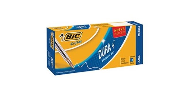 Bolígrafo Bic Mediano 923996/939748 M-250 Azul Dura + -