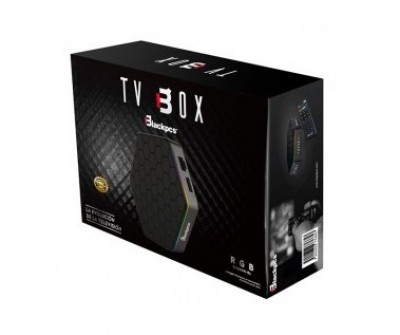 TV Box Blackpcs E0204K-BL - Ethernet (RJ-45), WLAN, 3840 x 2160, Android 7.1, 2GB, 8GB