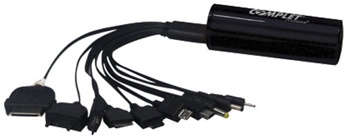 Cargador COMPLET - Interior, USB, Negro, 5 V