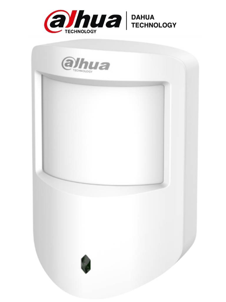 DAHUA DHI-ARD1233-W2 - Detector PIR Inalámbrico Interior/ Inmunidad de Mascotas/ Led Indicador/ 3 Niveles de Sensibilidad/ Alarma de Batería Baja -