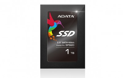 SSD ADATA Premier Pro SP920 - 1000 GB, Serial ATA III, 560 MB/s, 460 MB/s, 6 Gbit/s