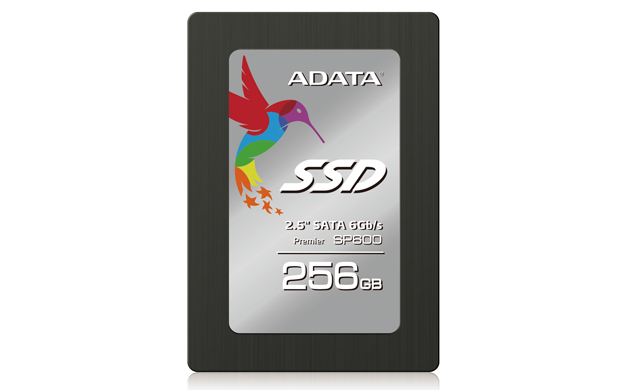 SSD ADATA SP600 - 256 GB, Serial ATA III, 480 MB/s, 250 MB/s, 6 Gbit/s