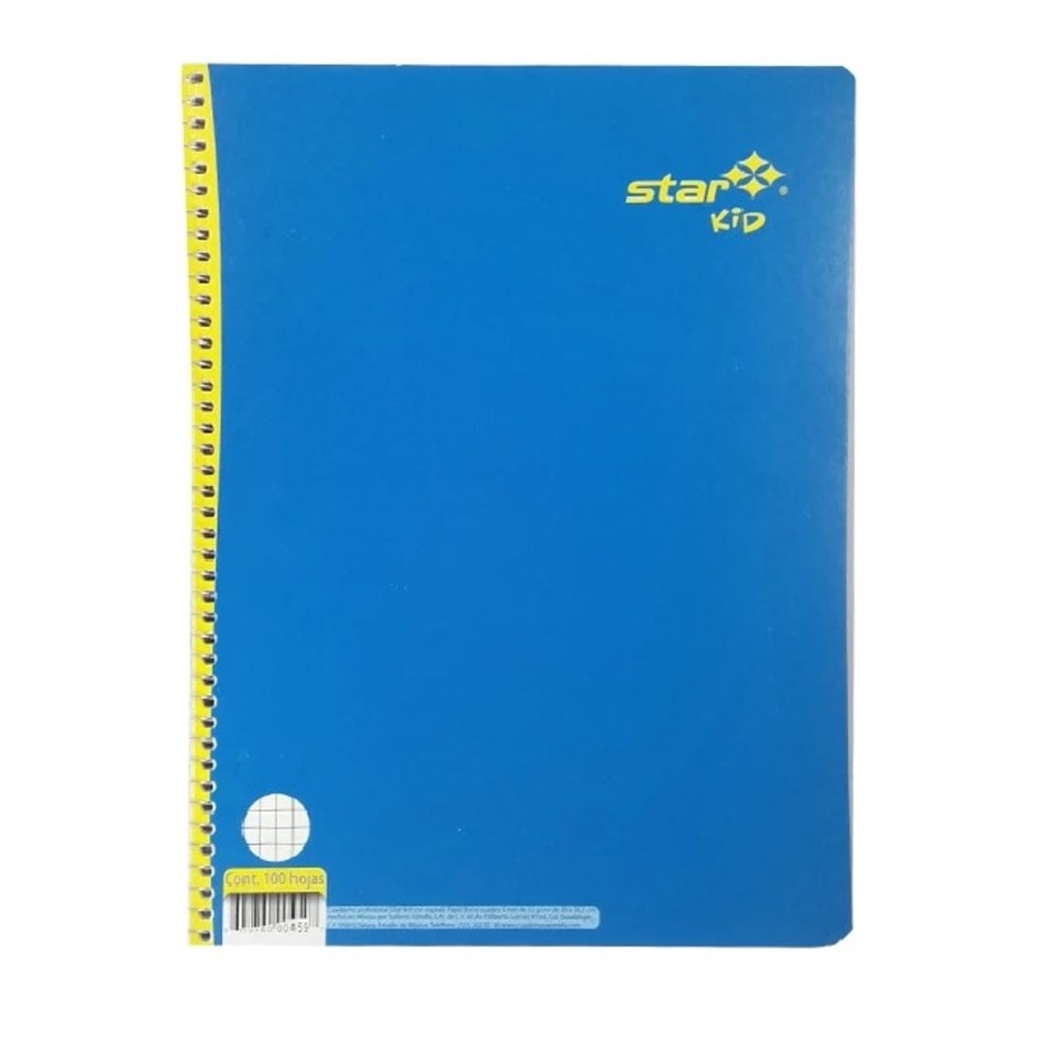 Cuaderno Estrella Star Kids 0459 con 100 hojas cuadro 5 -