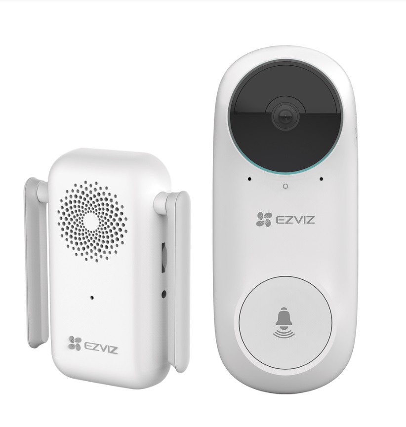 Timbre Inalámbrico (Doorbell) de Batería Recargable (1920x1080) / Sirena WiFi / Micro SD hasta 128 GB / Uso en Interior (DB2C) -