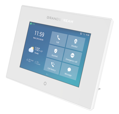 Intercom HD y Panel de Control de Acceso Marca GRANDSTREAM GSC3570 Pantalla táctil 7 pulgadas -