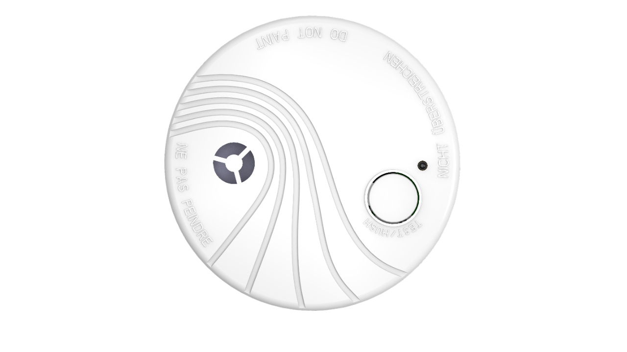 (AX PRO) Detector de humo fotoelectrico inalambrico para panel de alarma Hikvision / interior -