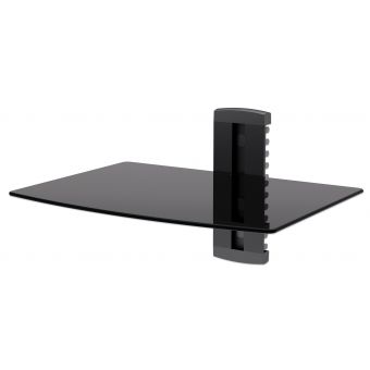 Repisa - Soporte MANHATTAN 460750 - 8 kg, Negro, Aluminio