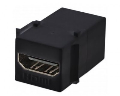 Cople HDMI INTELLINET 771375 - Negro, HDMI, HDMI, Hembra/hembra