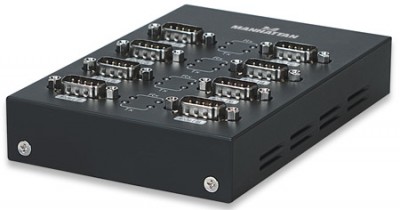 Convertidor USB  a Serial MANHATTAN 151054 - Macho/hembra, Negro