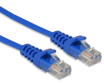 Cordón de Parcheo CAT6 NEGRO 10FT - (23 AWG), 3 Mts. (10ft) cableado estándar T-568B, NEGRO