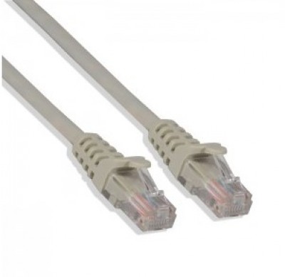 Cordón de Parcheo Cat. 6 - 2m, (23 AWG), 2 mts. (7 ft) cableado estándar T-568B, GRIS