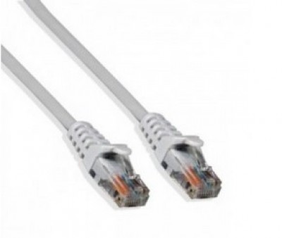 Cordón de Parcheo Cat. 6 - 30m, (23 AWG), 30 mts. (100 ft) cableado estándar T-568B, BLANCO