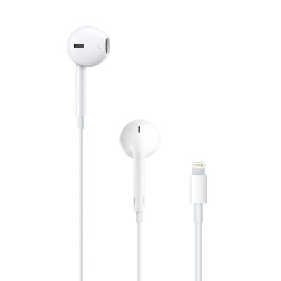 Earpods Lightning Connect APPLE MMTN2AM/A - Color blanco, Apple, Adaptadores