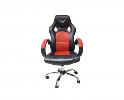 Silla Gamer Naceb Technology WARPANTHER - Gamer, Asiento acolchado, Negro/Naranja, Poliuretano