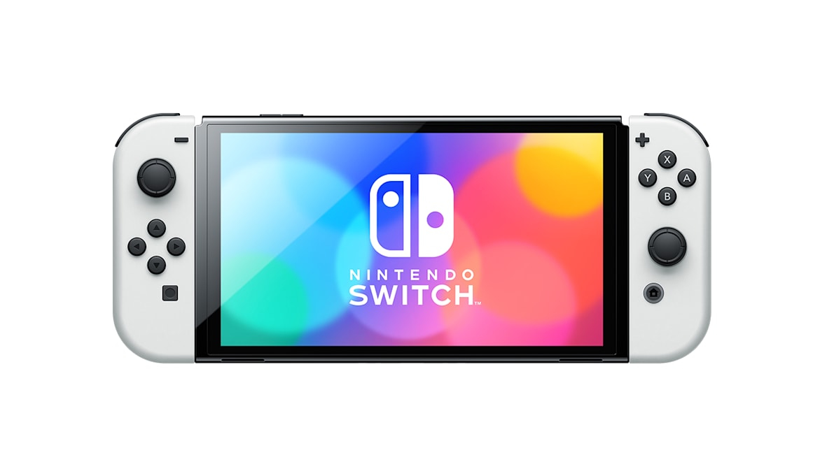 Nintendo Switch Modelo OLED Color Joycons Blanco. Version Internacional -