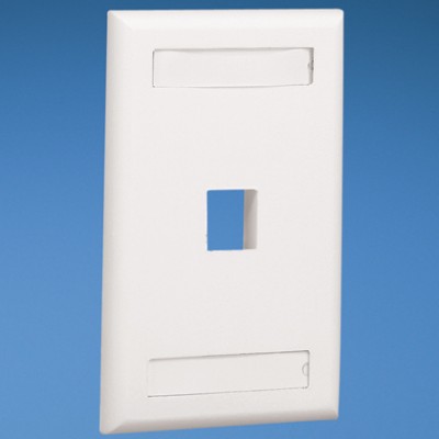 Face Plate PANDUIT nk1fiwy - Color blanco, ABS sintéticos