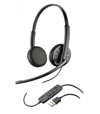 Diadema PLANTRONICS C325 - Diadema, Negro, Alámbrico